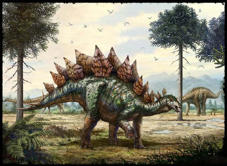 侏罗纪最"笨"的恐龙:大象身躯,小狗大脑,生存全靠装备