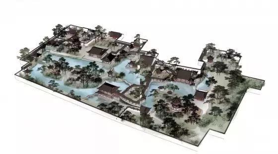 逛园林总找不到北,这里有中国著名园林鸟瞰图!