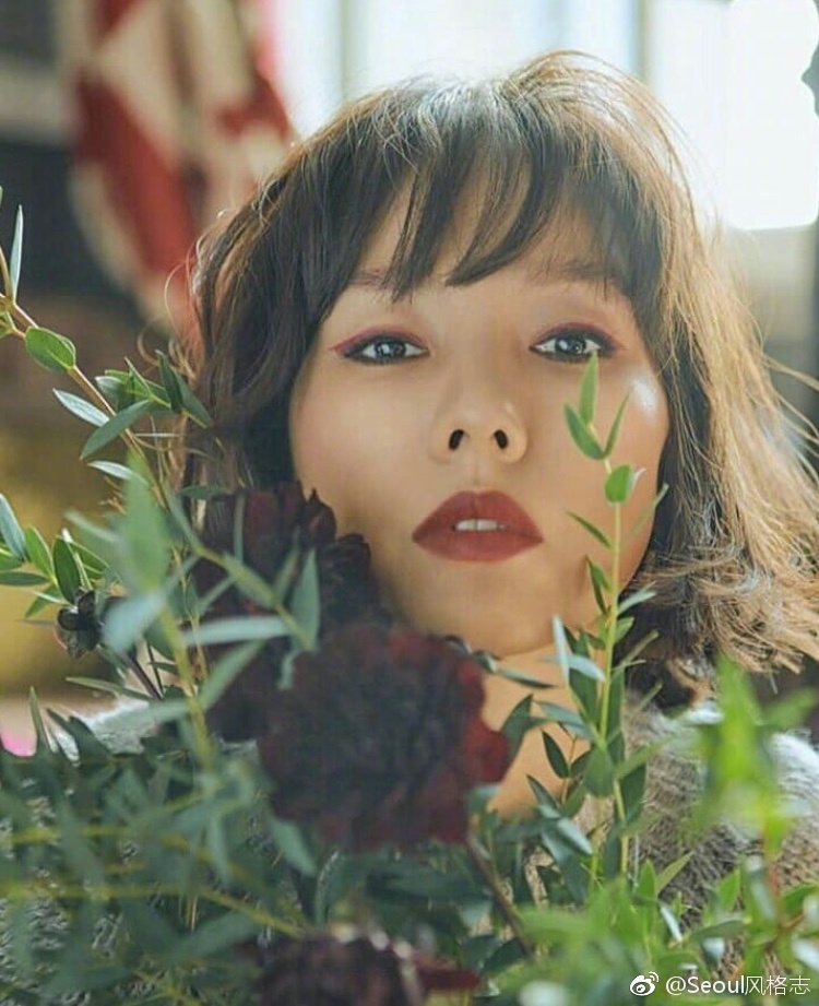 李孝利 × marie claire,气场十足的短发造型