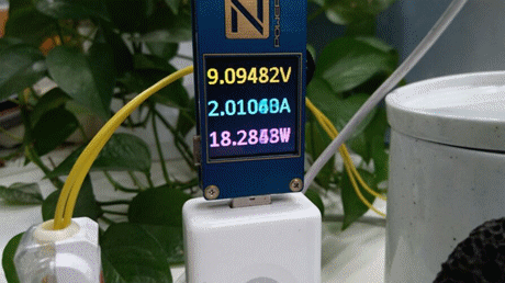 fl001 usb表测试电压电流波动gif