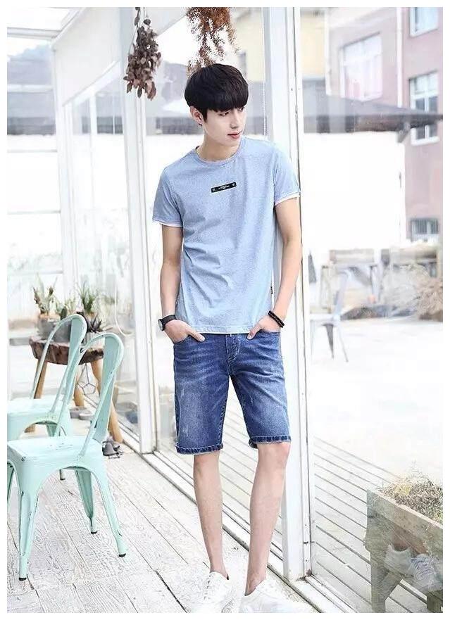 牛仔短裤,夏季男士凹造型怎么能少