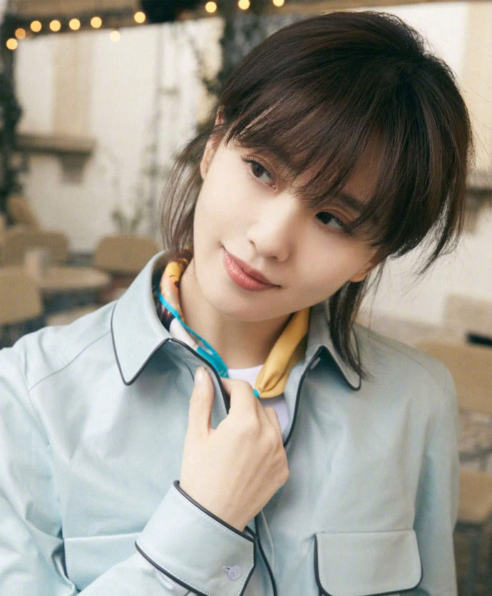 31岁刘诗诗堪比元气少女因选对一款刘海减龄发型快学起来