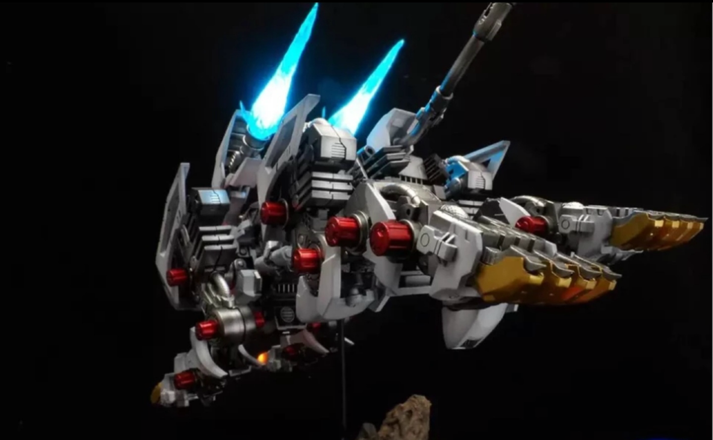 手办模型索斯机械兽零式长牙狮