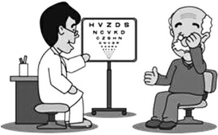 别忘记定期看眼科!