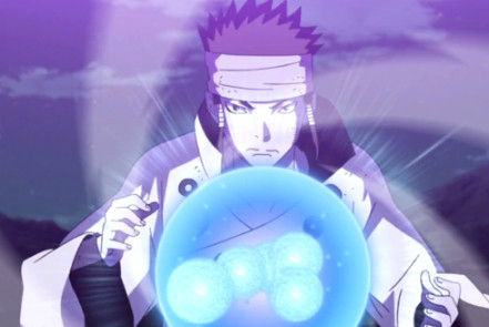 灼遁·光轮疾风漆黑矢零式:这一招是鸣人与佐助联手