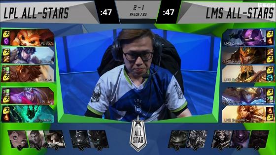 lms则拿出了凯南上单,皇子打野,沙皇中单,ezad和蕾欧娜辅助的阵容