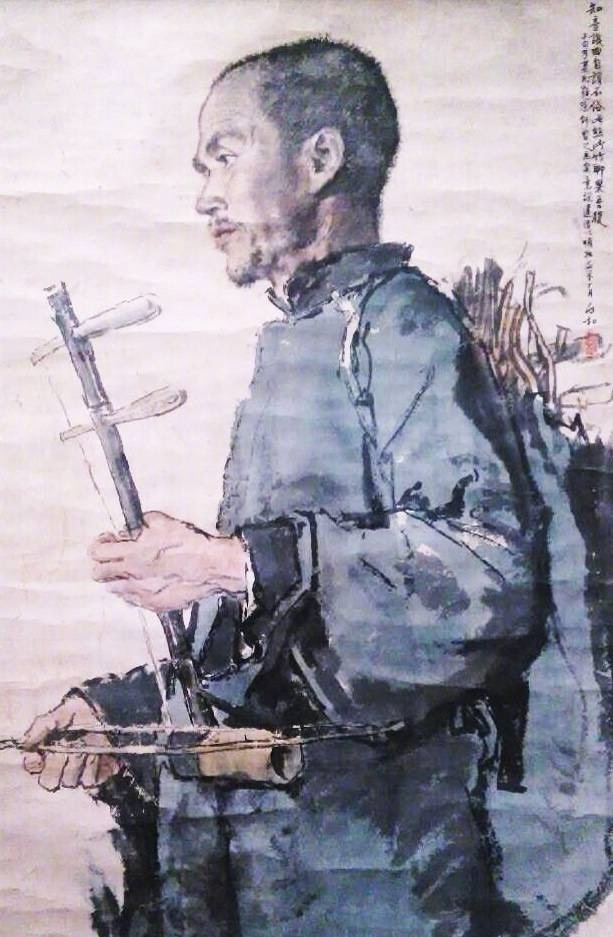 形神兼备…”丨蒋兆和 水墨人物