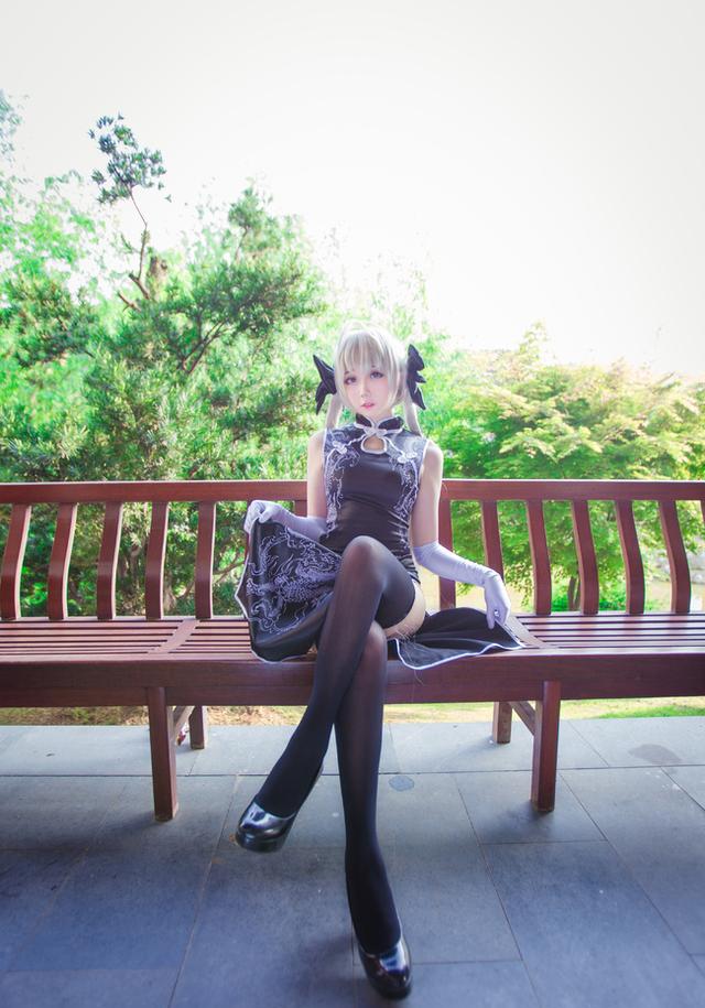 cos缘之空穹妹旗袍