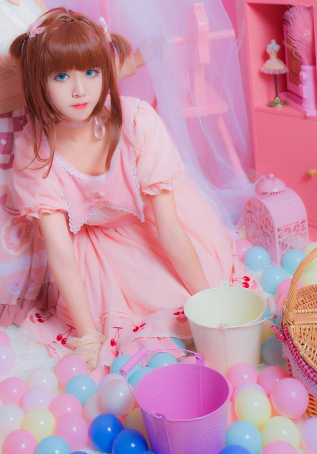 粉嫩可爱的魔卡少女樱cos姐妹花!这样的妹子谁人不爱