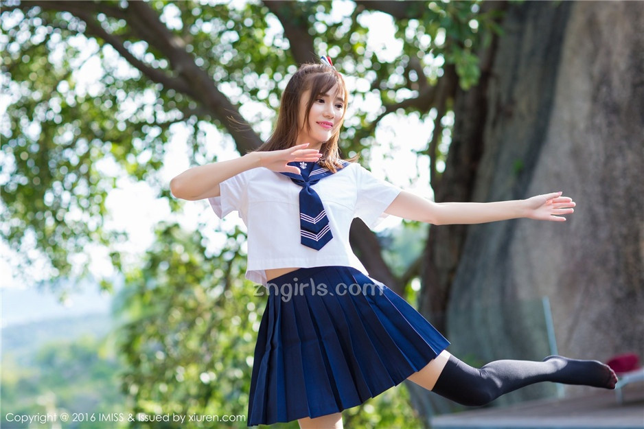 魅妍社美女陈天扬旅拍写真甜美迷人_新浪看点