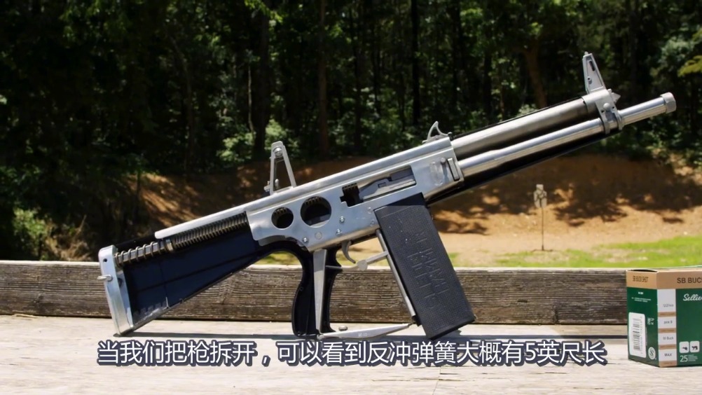 aa12 全自动霰弹枪应该是霰弹枪中最霸气的一款,可以连射,而且"后坐力