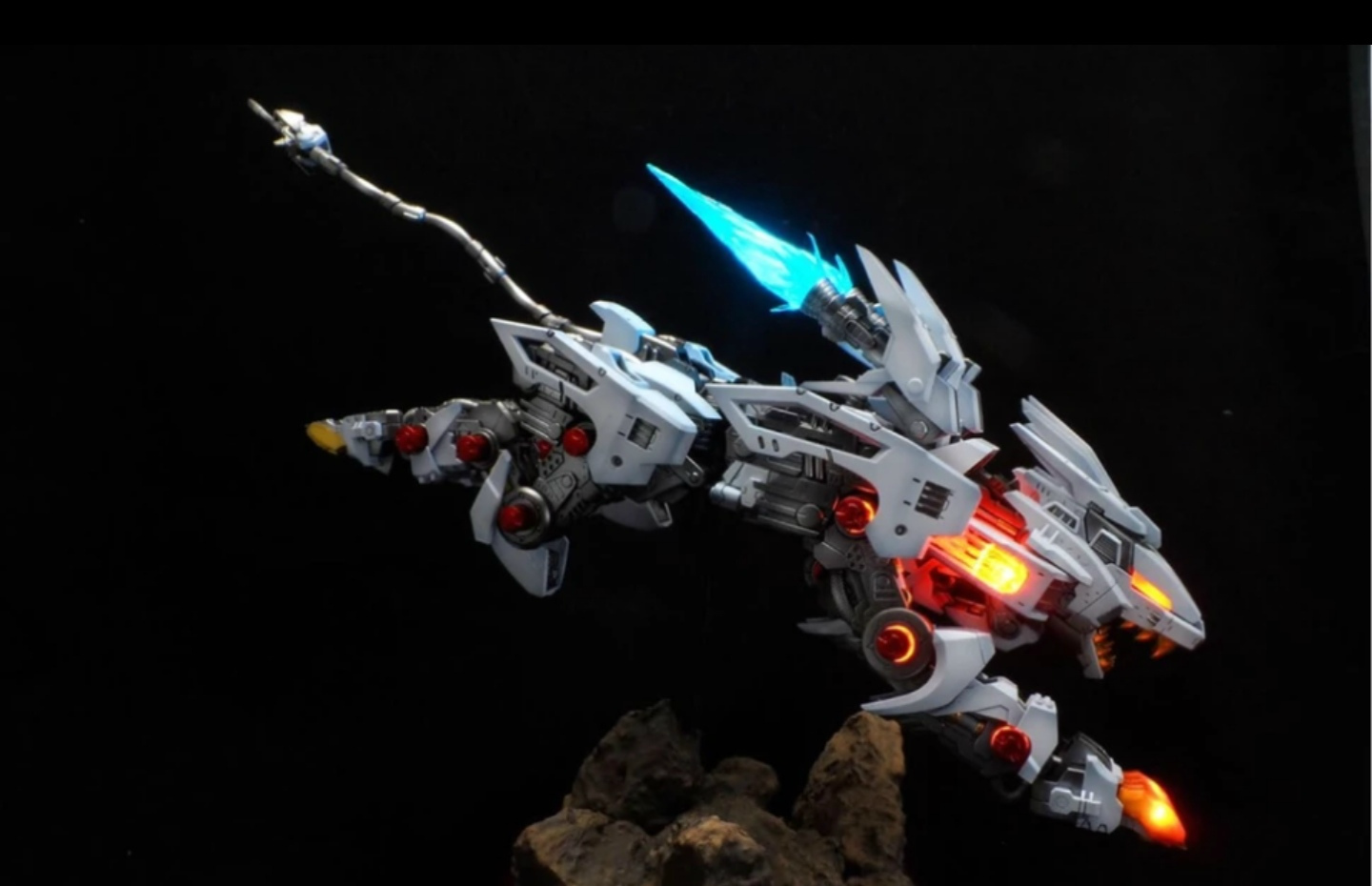 手办模型索斯机械兽零式长牙狮