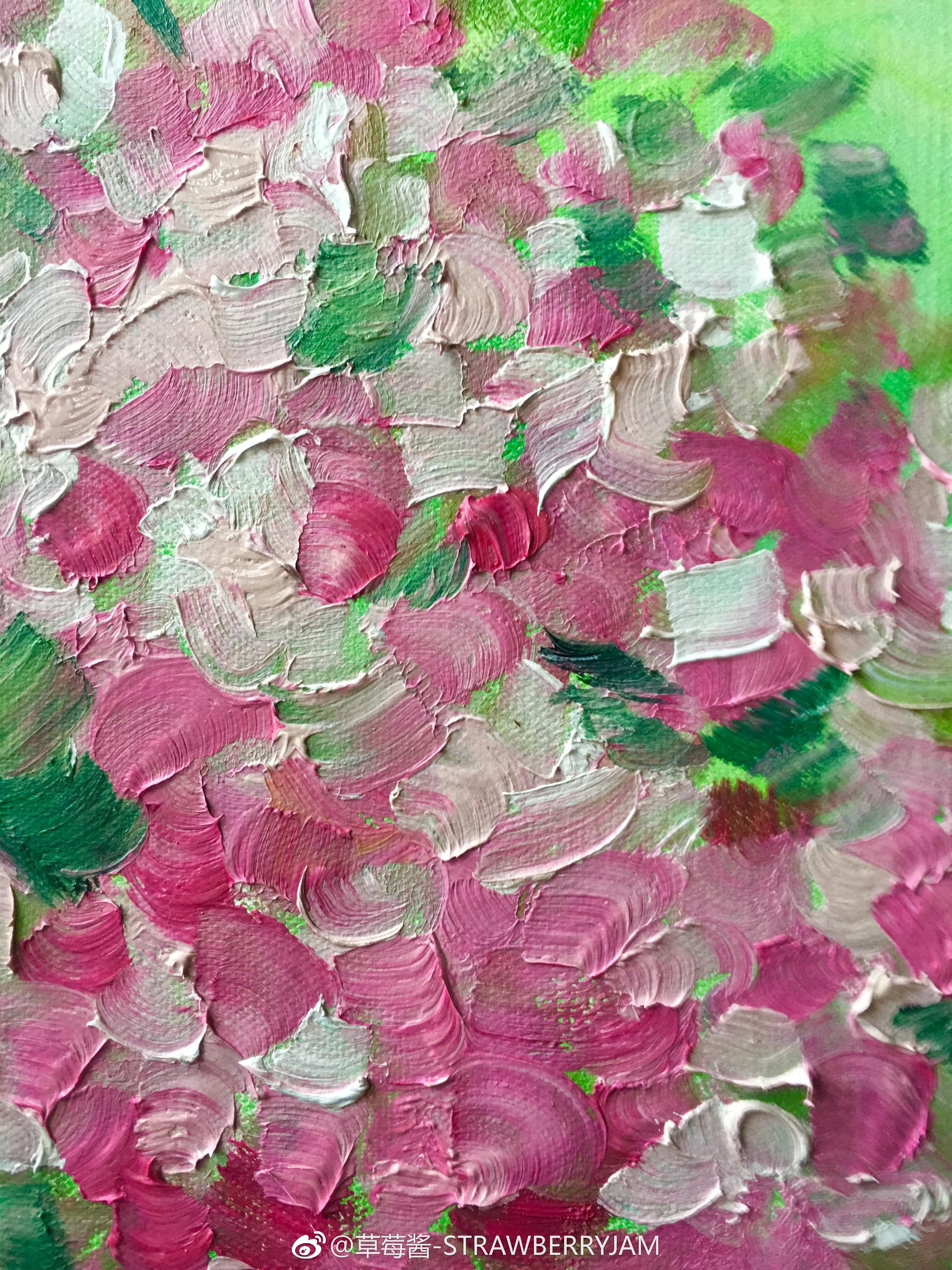 喜欢这油画的笔触