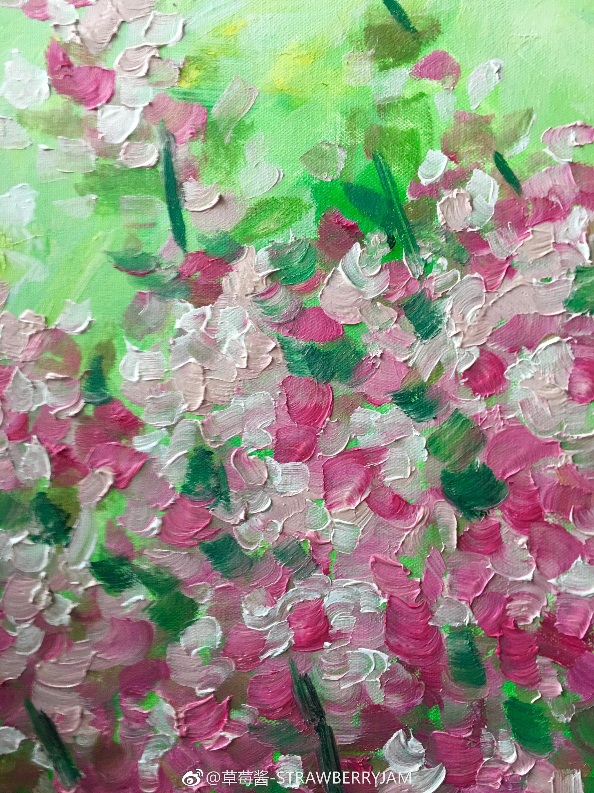 喜欢这油画的笔触