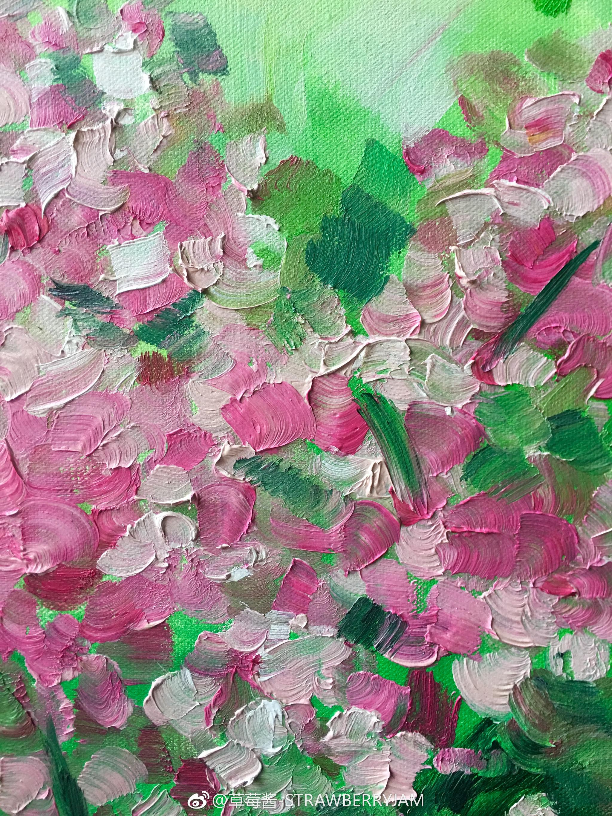 喜欢这油画的笔触