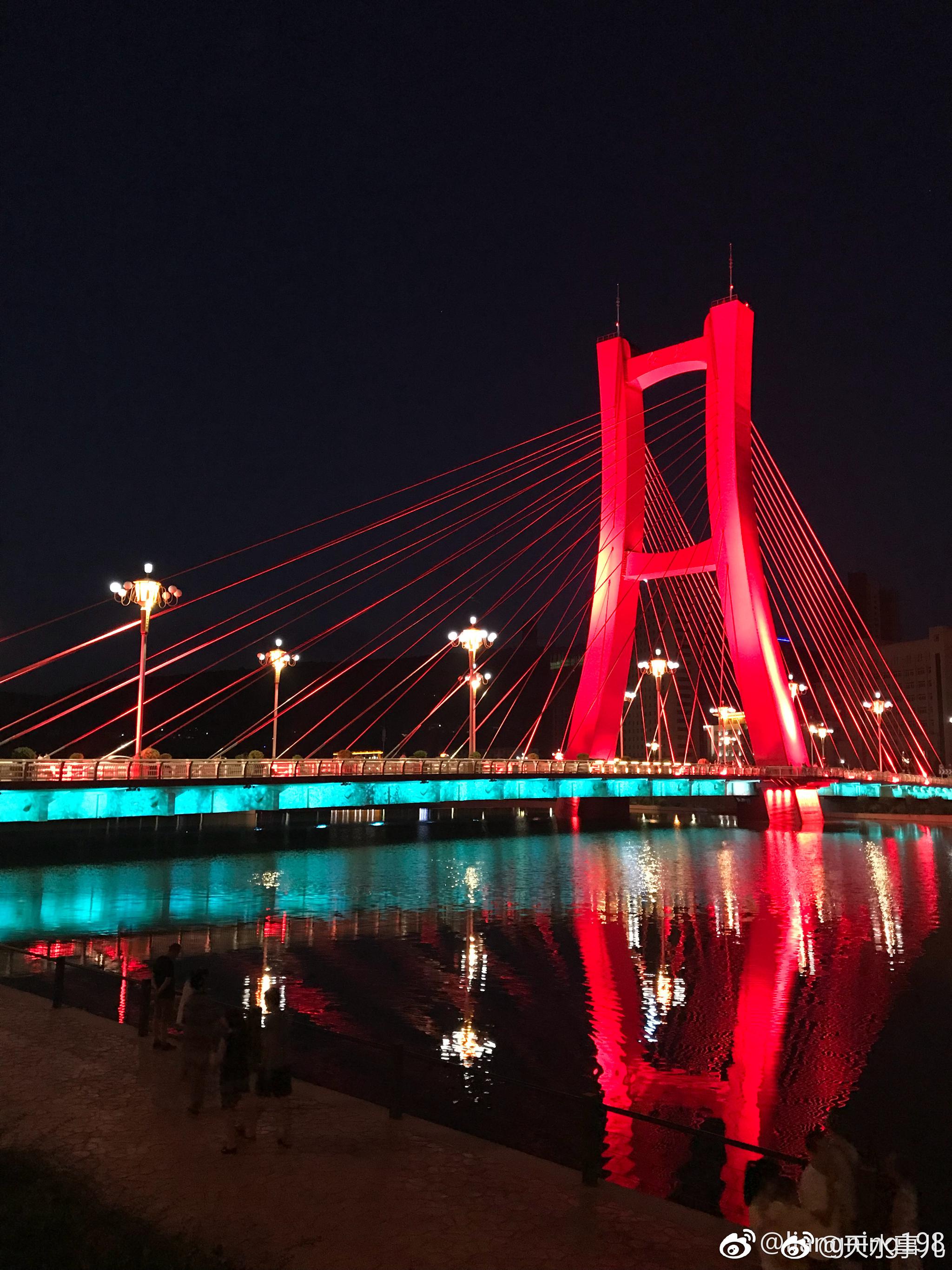 天水红桥夜景特别美