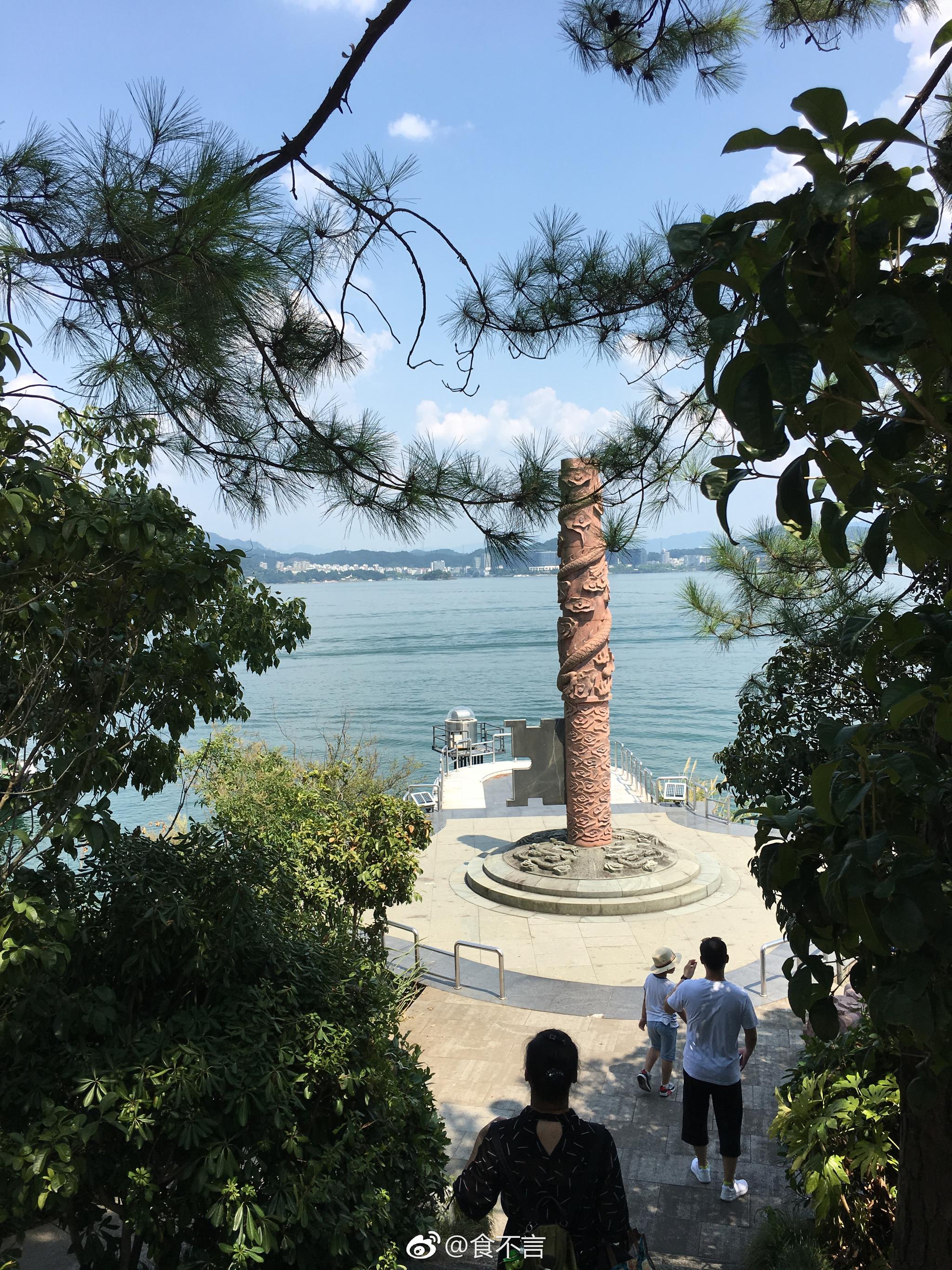 千岛湖行程最后一个三联景点月光岛-锁岛-中国