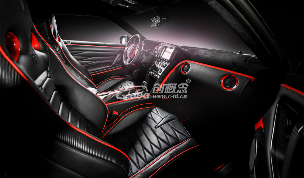 日产gtr奢华内饰改装,打造炫酷生活
