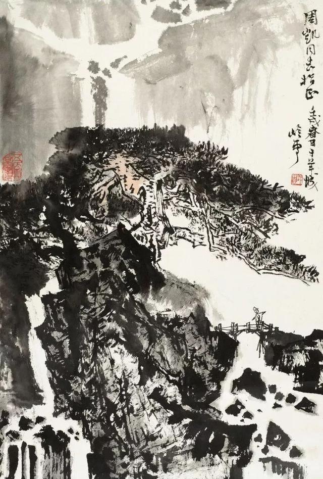 秦岭云做画家不出家门前途不会宽广110幅