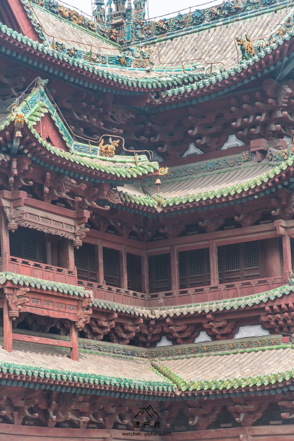 山西介休祆(xiān)神楼