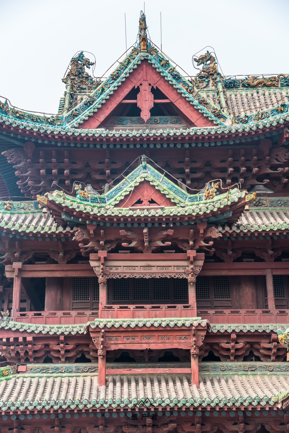 山西介休祆(xiān)神楼|介休|琉璃|祆神楼_新浪新闻