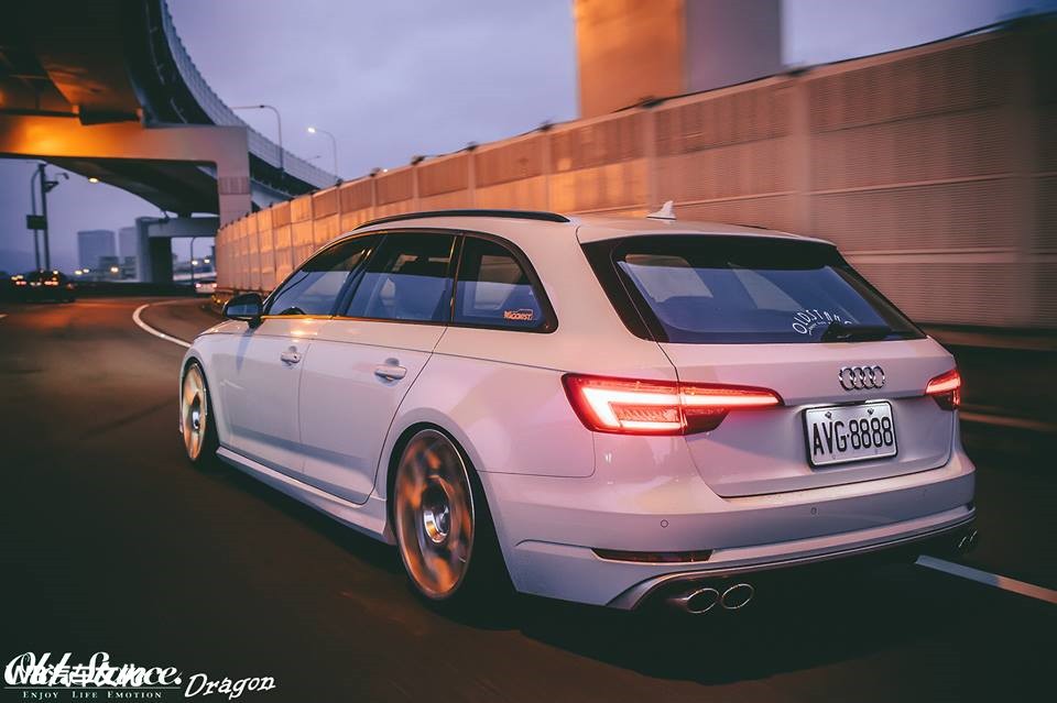 又来一个奥迪a4 avant姿态改装案例