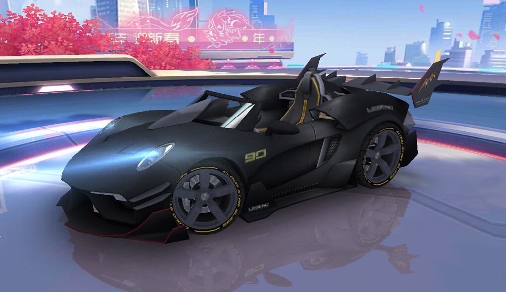 qq飞车:人气a车黑夜传说下架 5喷新车"赤魂幽灵"即将上线