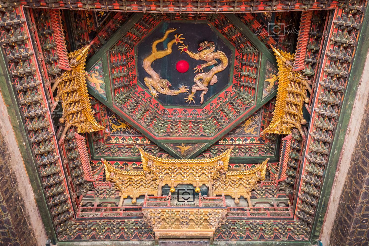 净土天宫,探访应县净土寺天宫楼阁。