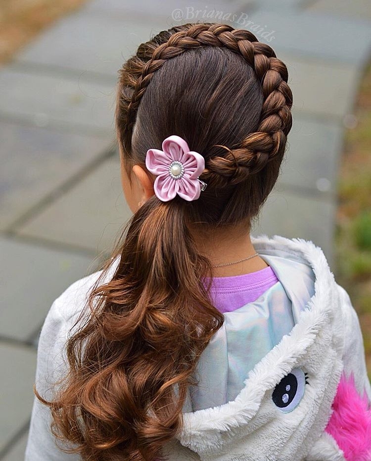 2018最流行的儿童编发,每一款都很精致又优美