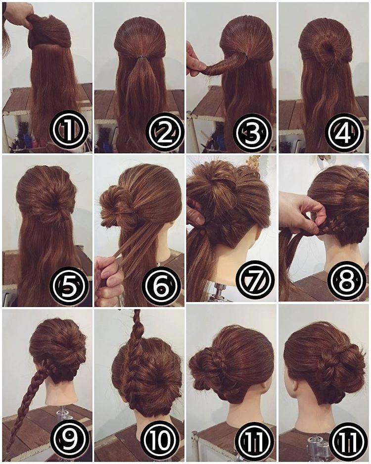 学会这些编发教程,你的头发每天都可以很漂亮