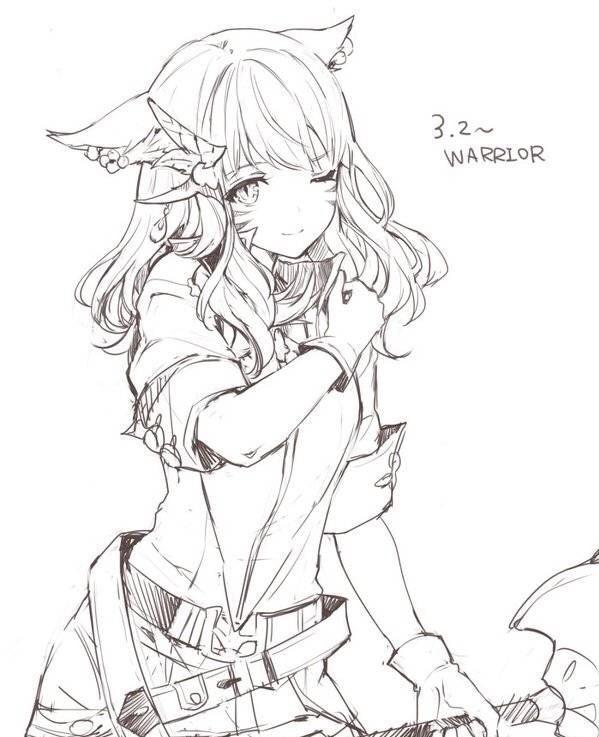 漫画线描这些漫画人物你们认识吗