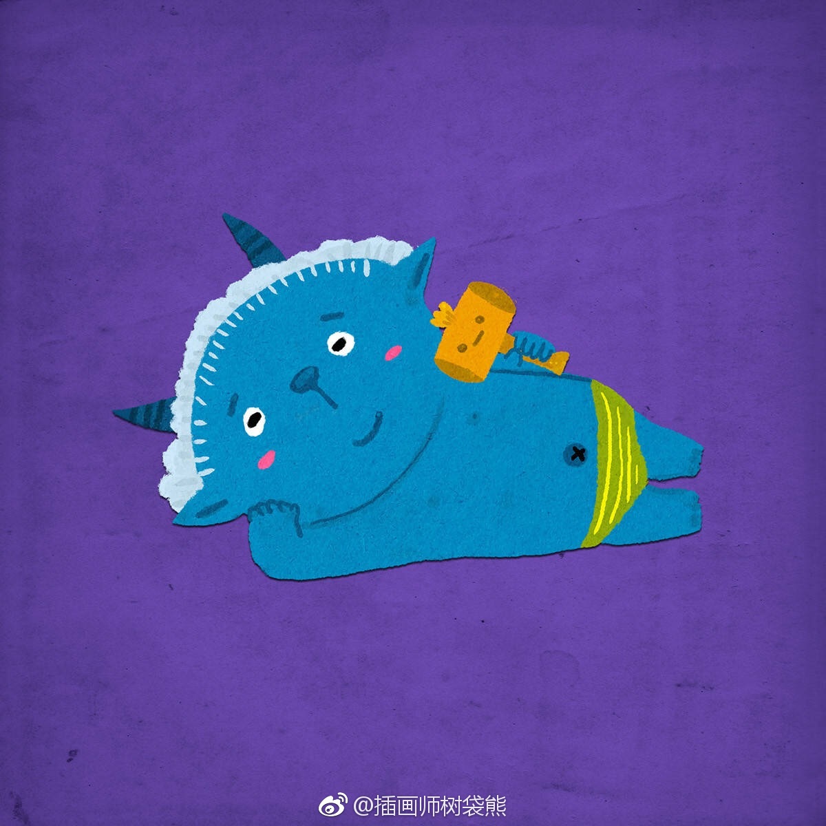 中国台湾插画师 Weiting Liu 可爱的小妖怪插画设计作品|插画师|妖怪|插画设计|作品|台湾_新浪新闻