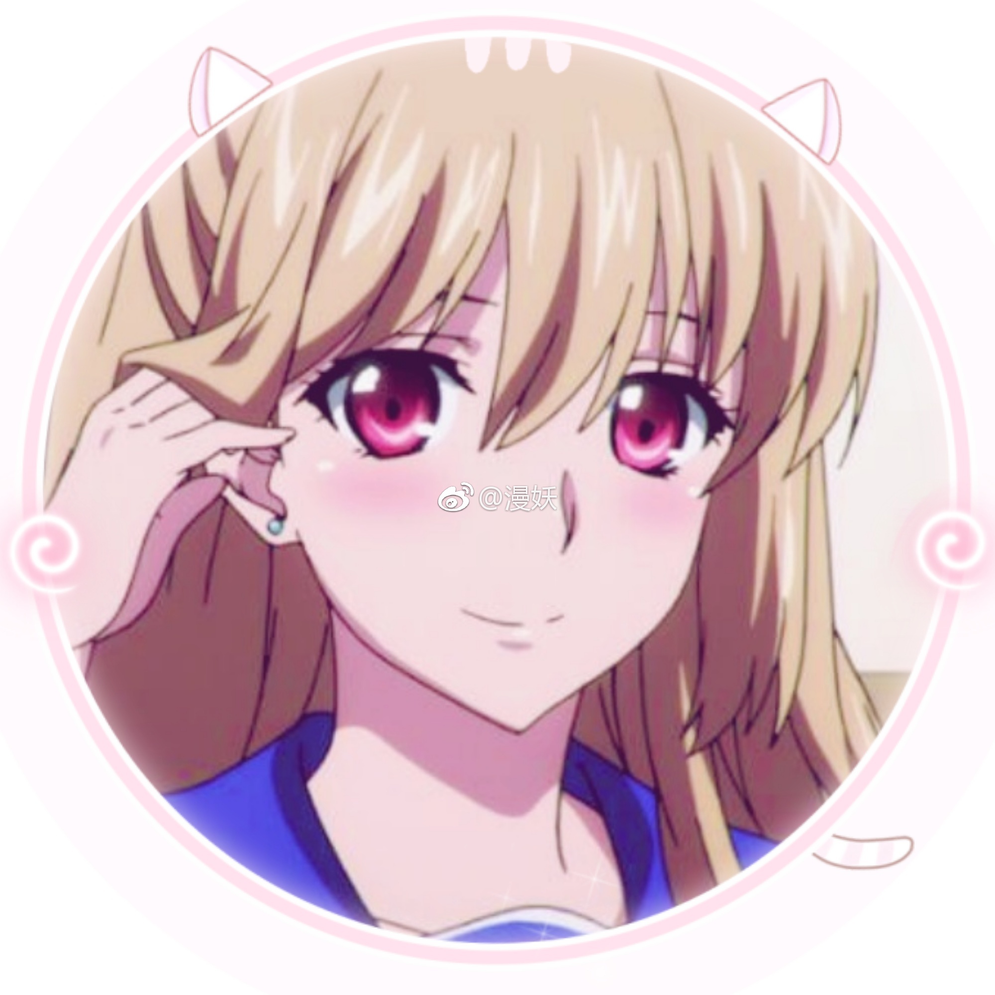 77女生头像天才美少女蓝羽浅葱77striketheblood79