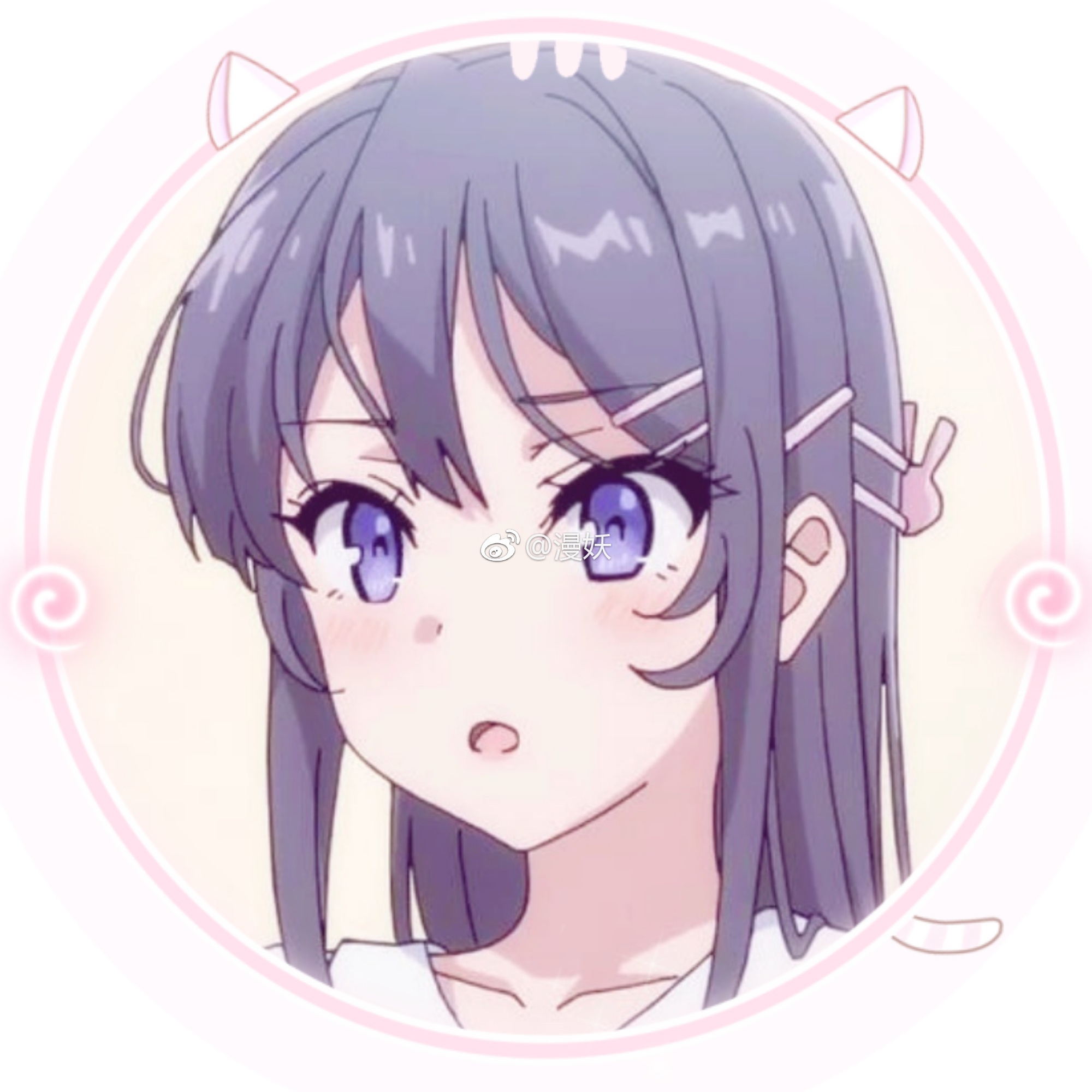 77女生头像青春猪头少年系列自截樱岛麻衣77喜欢这样的学姐嘛