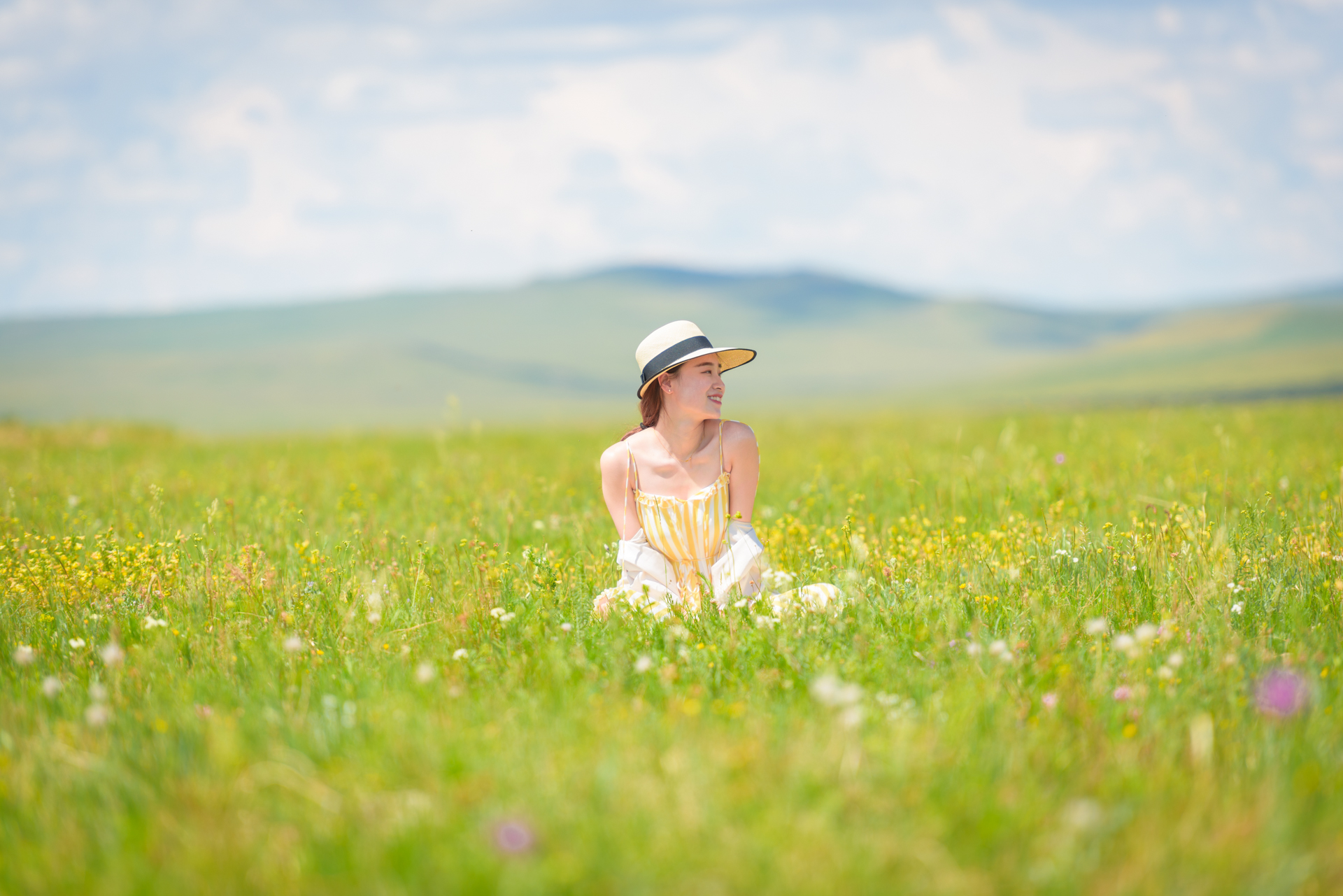旅拍|吴秋煌|微博|草原_新浪新闻