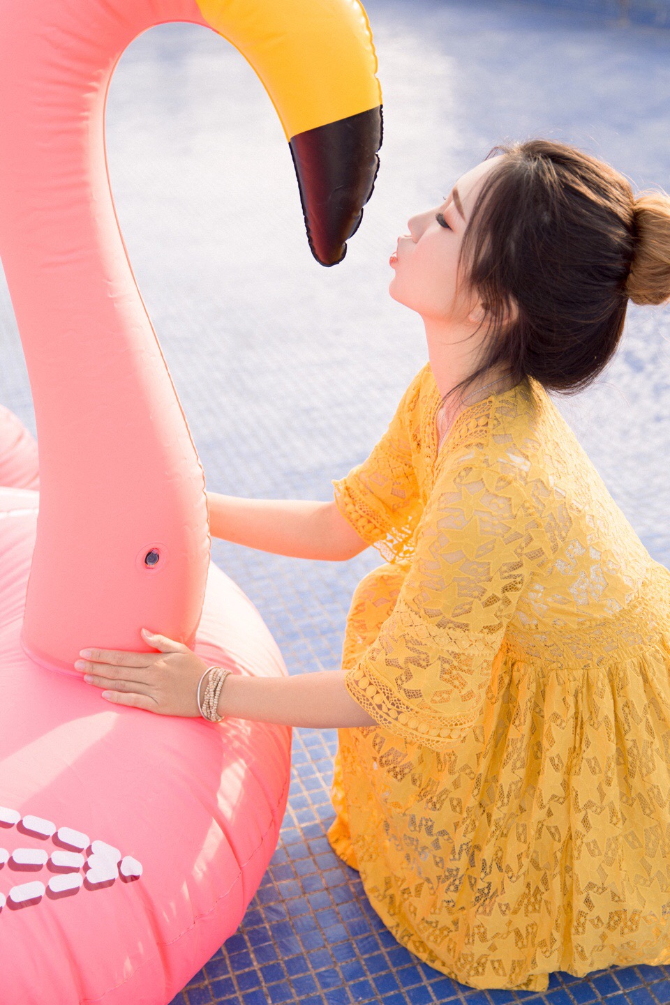 潮汕女孩卢瑶身高173童话世界是真的