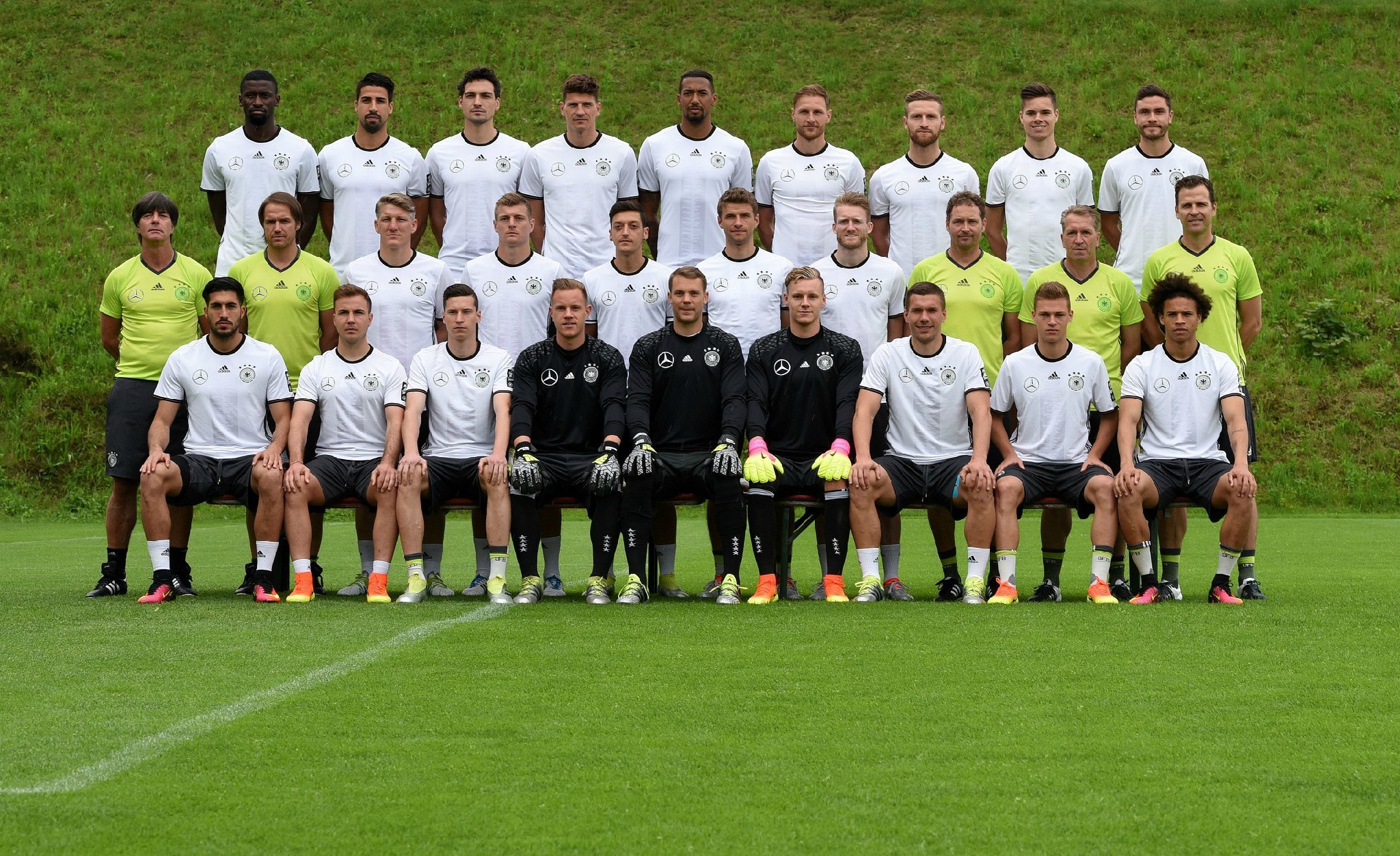 2002-2018年历届世界杯欧洲杯德国队全家福