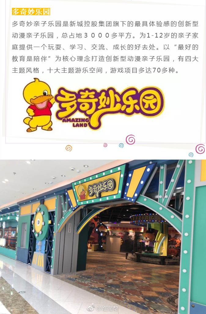 淮南多奇妙亲子乐园500个免费名额送