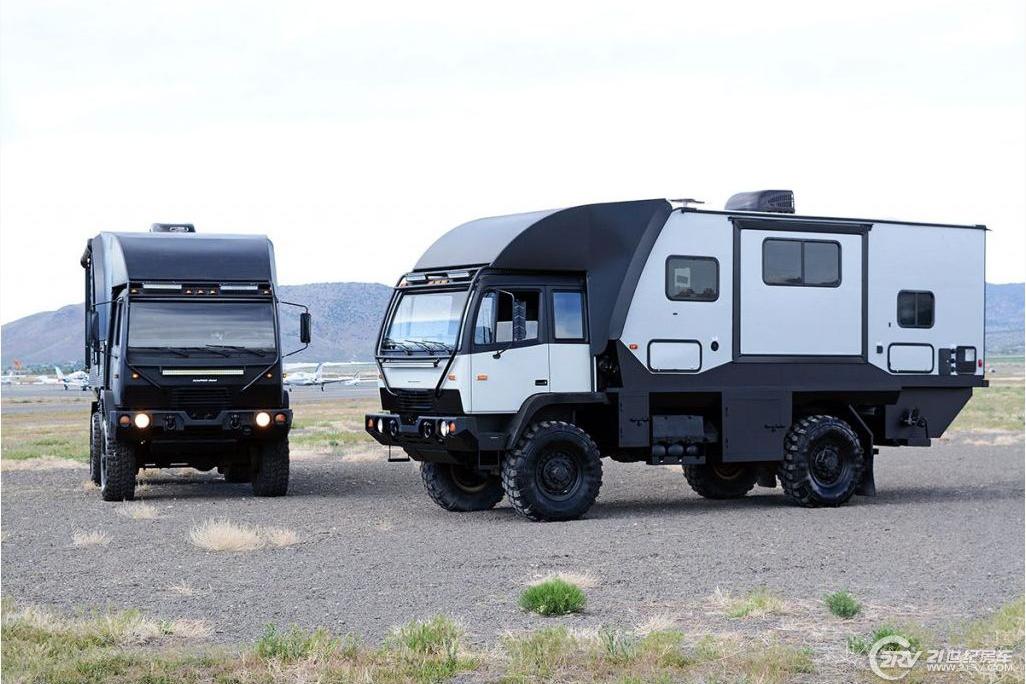 军用战术车辆改装而成的越野房车听起来就很野