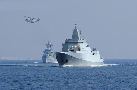 第二艘055驱逐舰4月28日在江南长兴船厂下水