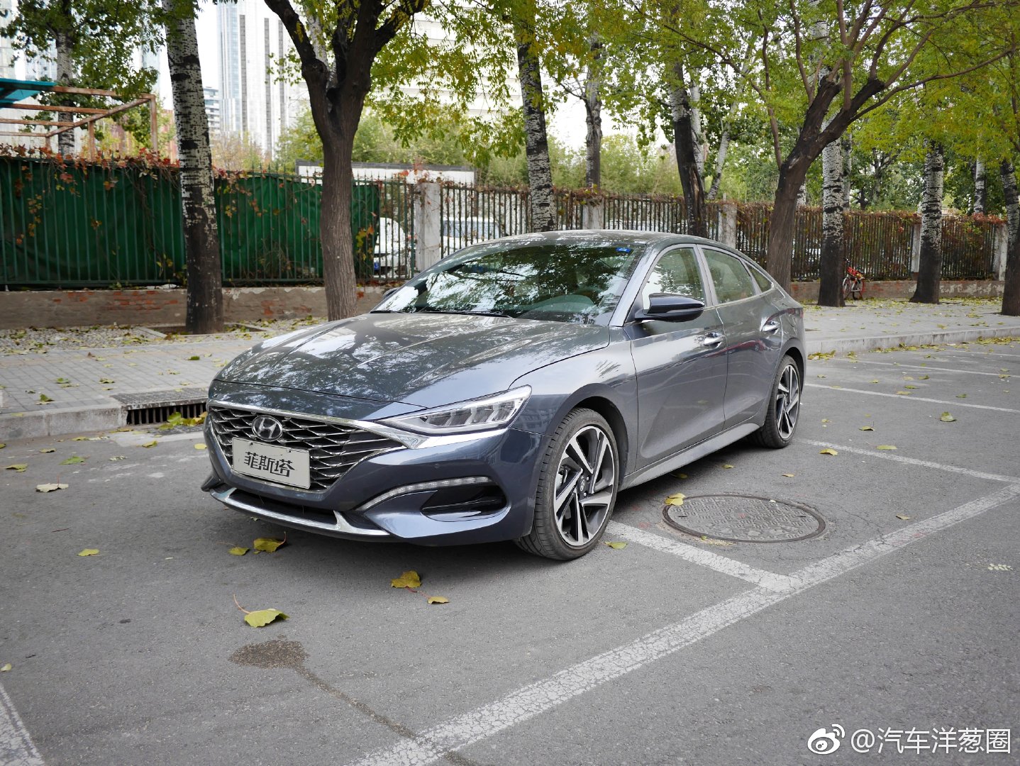 现代菲斯塔实拍外观吸引眼球