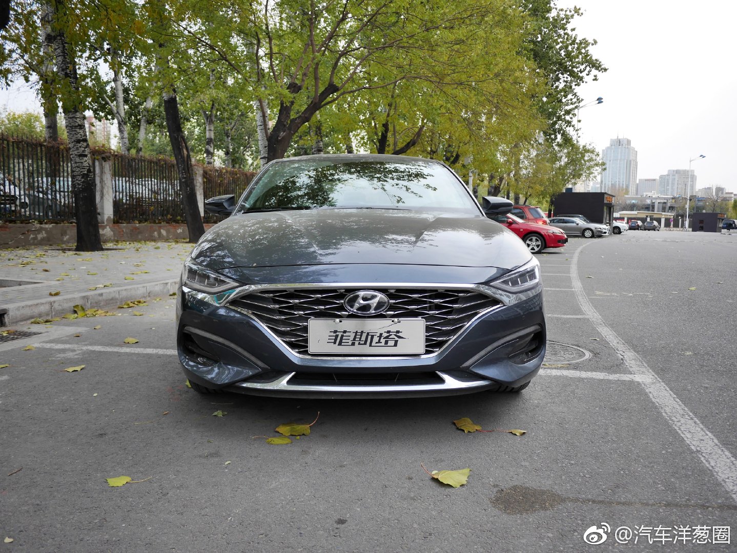 现代菲斯塔实拍外观吸引眼球