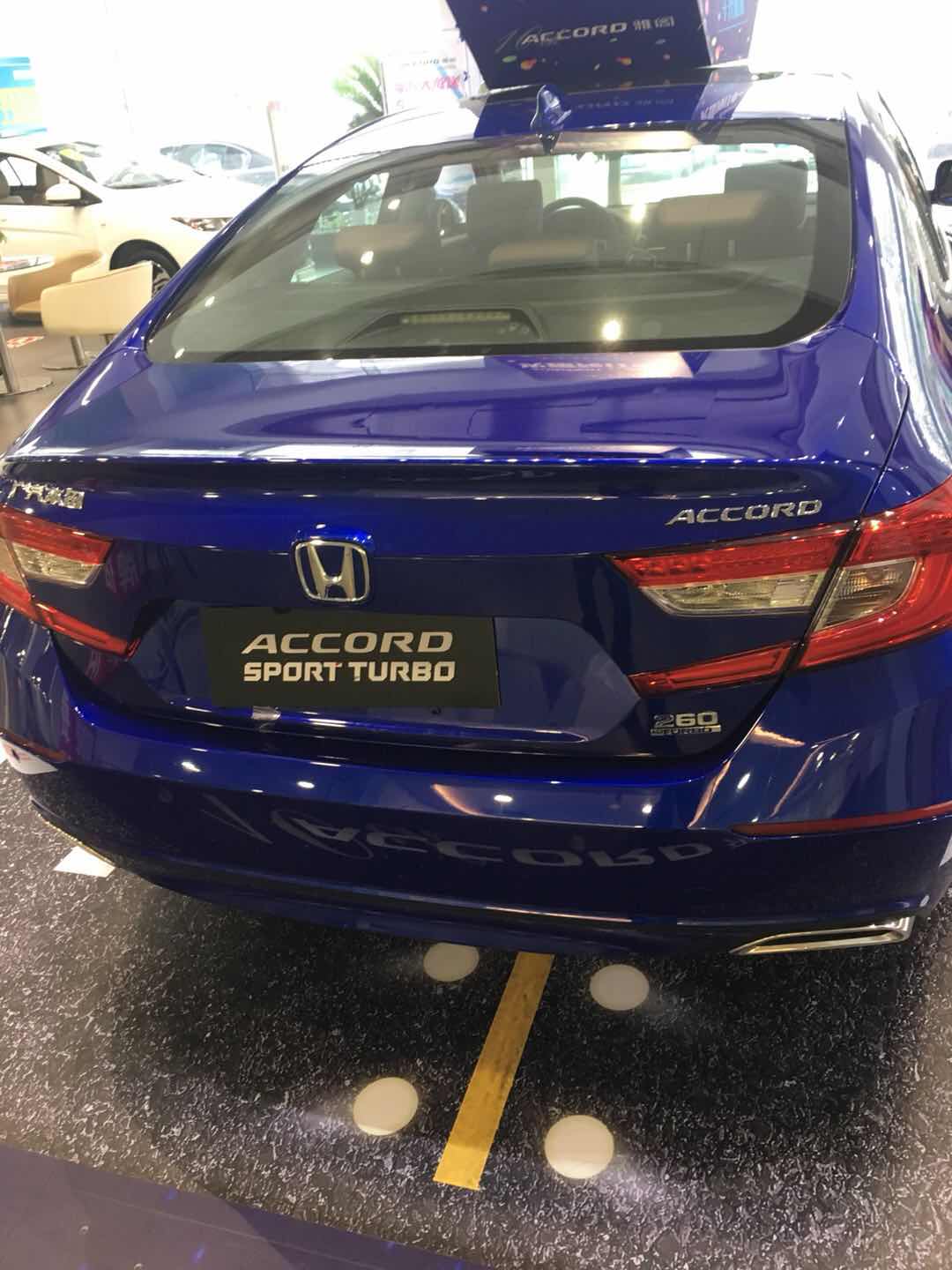 新款本田雅阁已到店,顶配旗舰款22.98万,1.5t都这么贵?