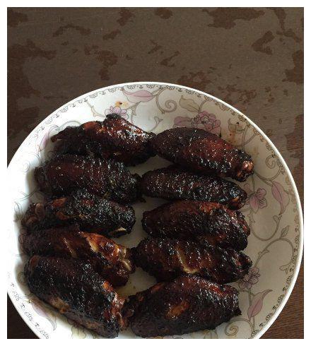 搞笑图片幽默段子笑话:媳妇,你今天做的烤鸡翅我一定会吃完的