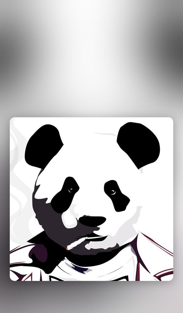 手机壁纸熊猫