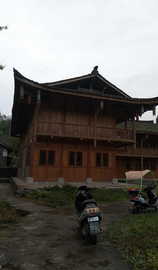 防古木屋实景图