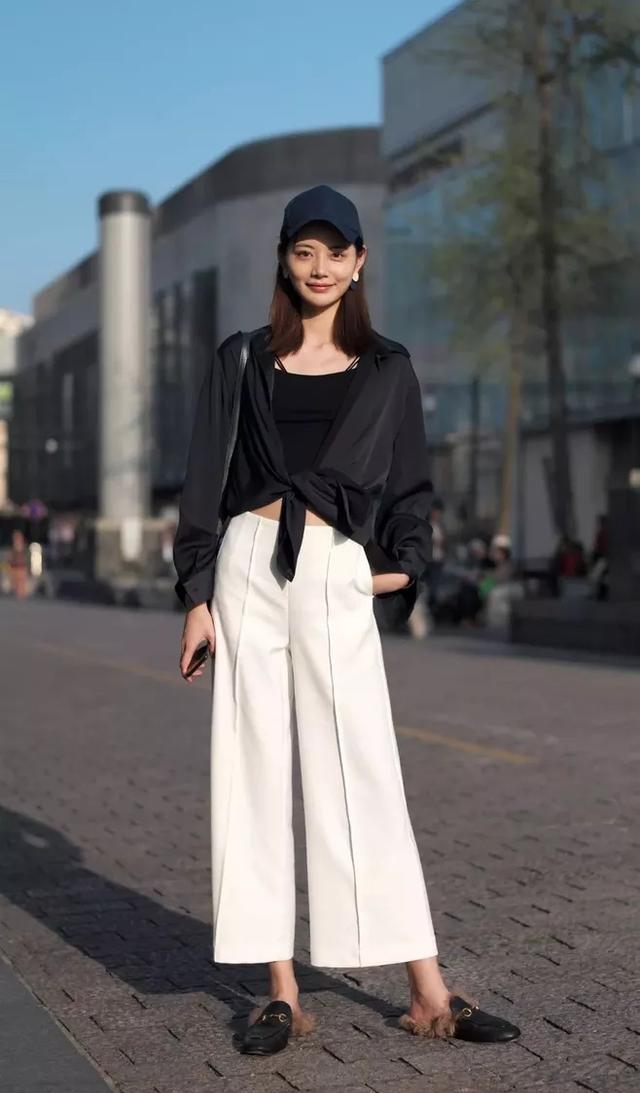 阔腿裤搭什么衣服好看冬季 阔腿裤搭什么衣服好看-第1张图片-潮百科