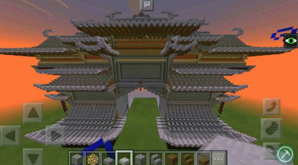 我的世界:MC震撼人心中国古风建筑,迷你世界