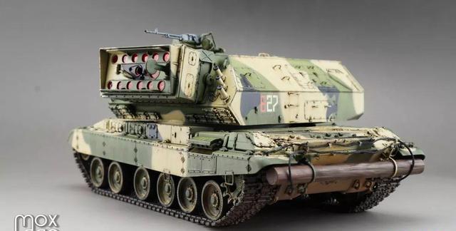 闪瞎你的眼睛,苏联黑科技之作,1k-17激光坦克|模型作品