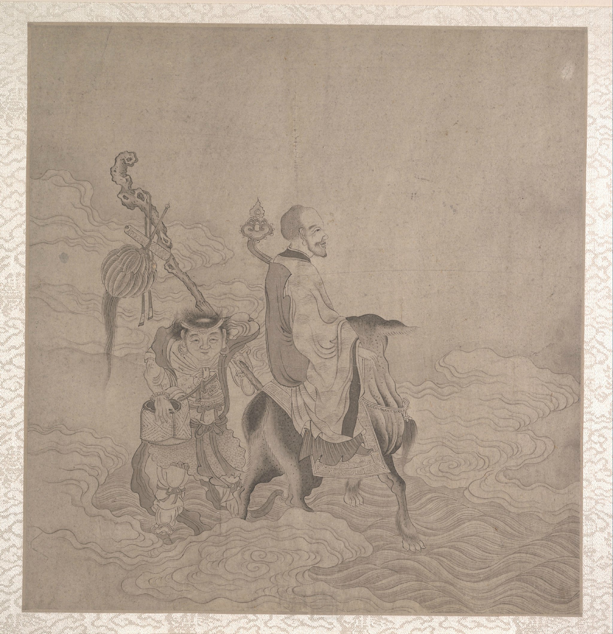 佚名李公麟款法海灵山图高清大图